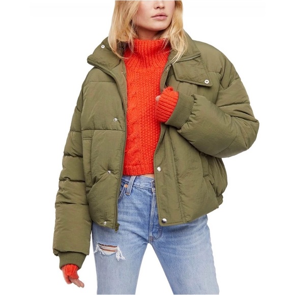 Free People Weekender Coat Puffer 